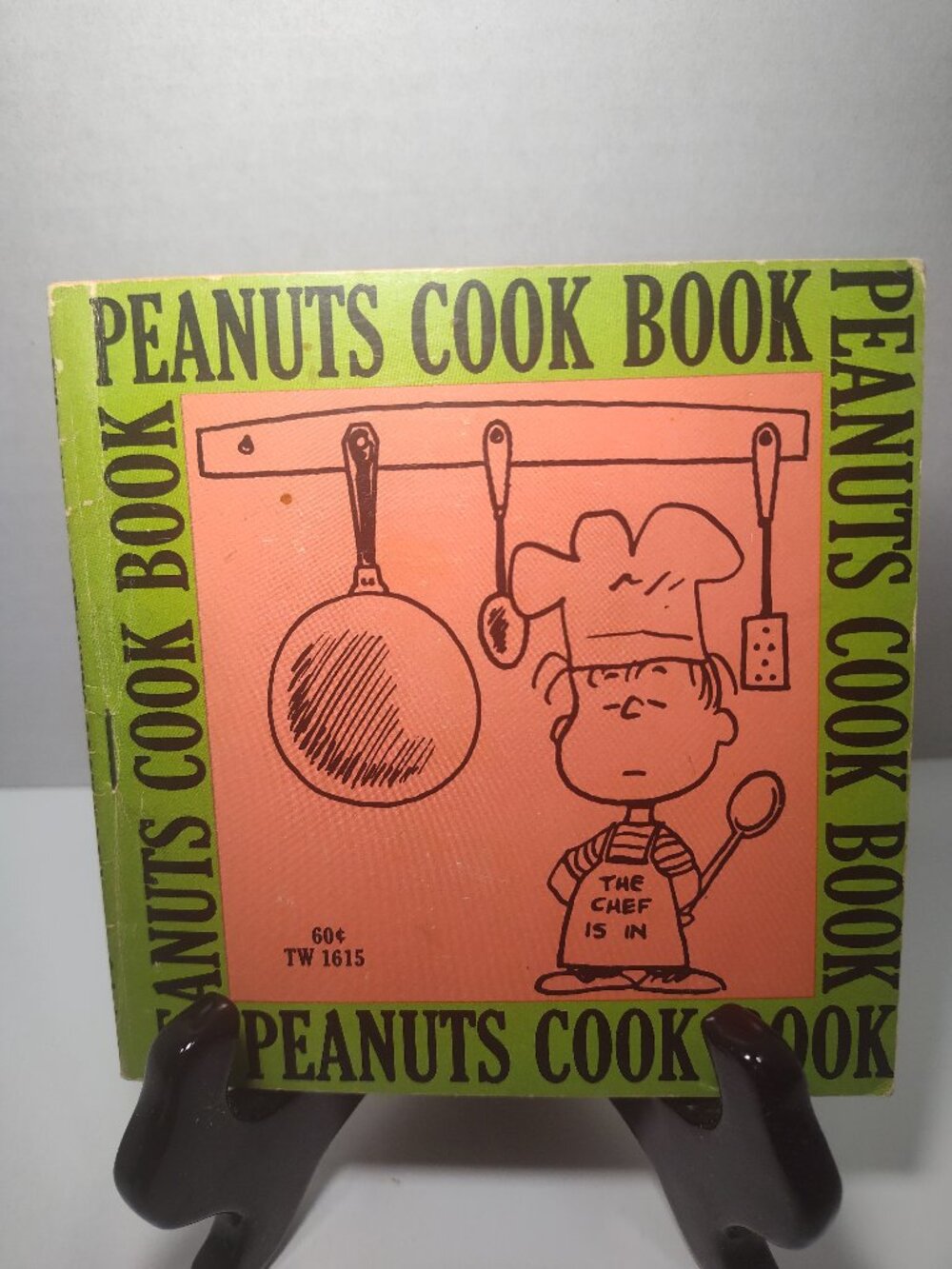 Vintage Peanuts Cook Book Scholastic Charles Schulz Paperback Stapled Damage